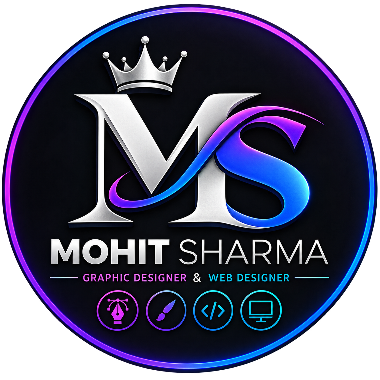 Mohit Sharma Logo