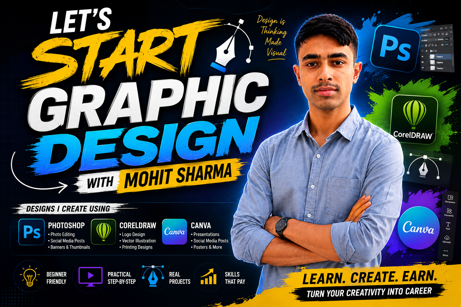 YouTube thumbnail design sample